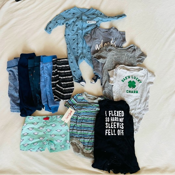 12 piece baby 3-6 month bundle - Picture 2 of 2